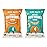 Puffworks Baby Peanut and Almond Variety Pack, Perfect for Early Peanut Introduction, Plant Protein, USDA Organic, Gluten-Free, Vegan, Non-GMO, Kosher, 1.0 Ounce (Pack of 6)