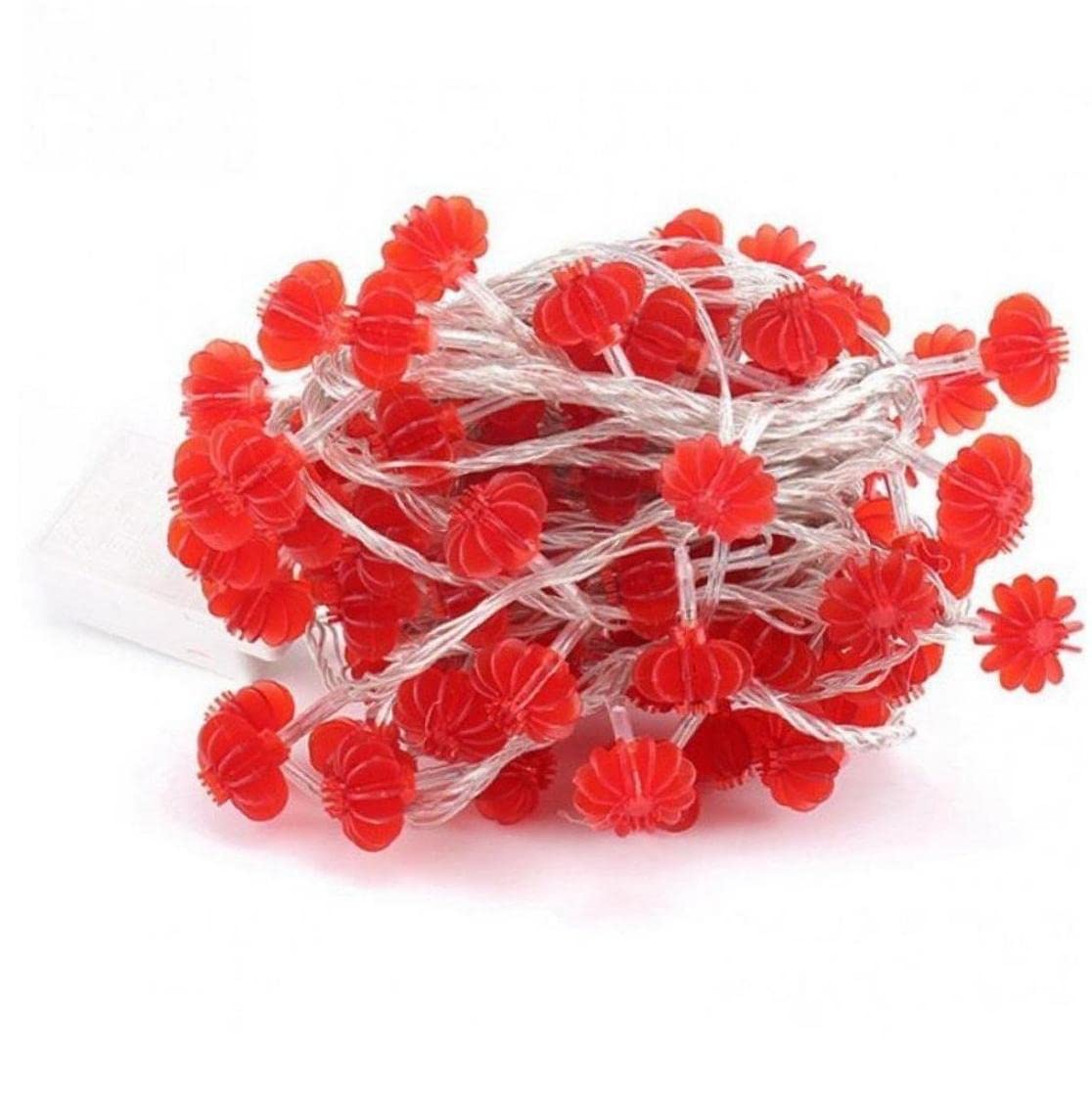 vepoty 1.5m Traditional Red Lantern Usb Led String Light 10 Led Battery Operated Party Supplies Chinese New Year Decoration