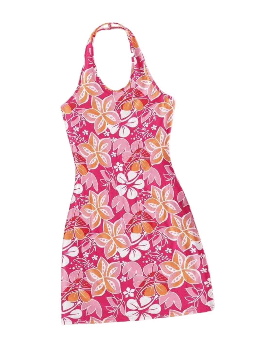 Women Trendy Bodycon Dress Midi Length Fabric Fabric Multicolor Dress, (6990)-image-14