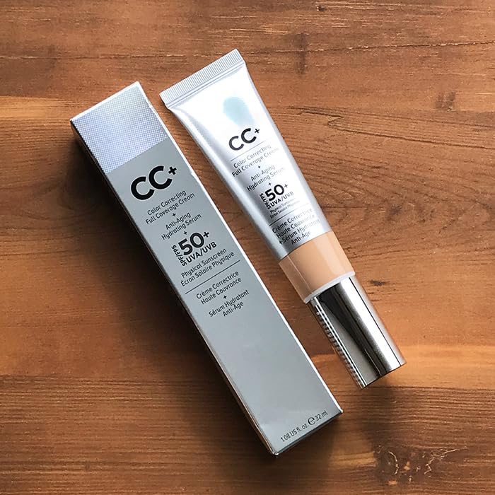 Advanced Complexion Correcting Cream - CC+ SPF 50 - All-in-One Coverage and Skincare Benefits (1.08 Fl. Oz)