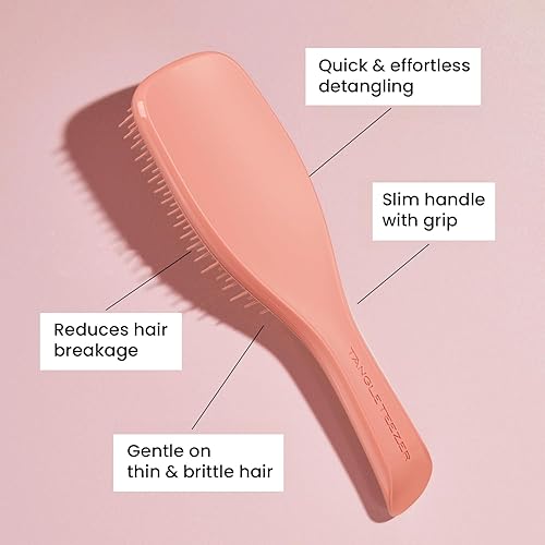 Miniatura 3 de Tangle Teezer El cepillo desenredante fino y frágil para cabello húmedo y seco, tratamiento de color, cabello fino y frágil, canela dulce