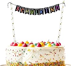 Tortendeko Einschulung, Schulkind Deko Cake Topper Einschulung, Kuchendeko Schulanfang Deko für Schulkind 2025 Mädchen Junge
