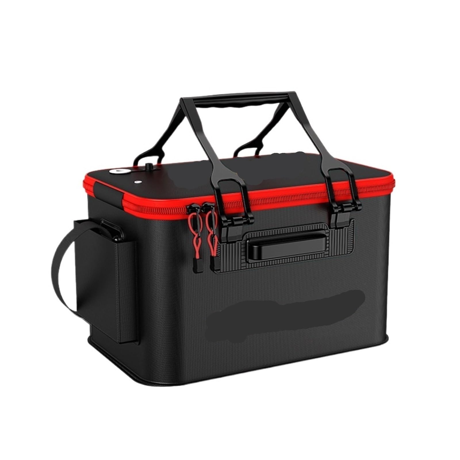Cajas para Aparejos de Pesca Caja De Herramientas Pesca Multifuncional, Cubo Plegable, Moldura Una Pieza Cebos o Accesorios(45x25x26cm)