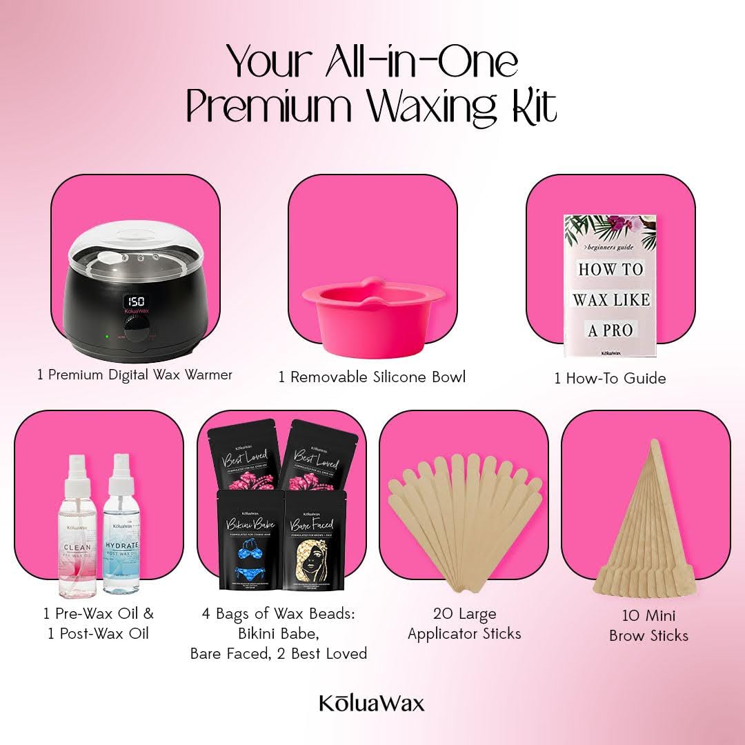 Auza Wave Packets 元箱＋付属品完備 極美品 Amazon.com: KoluaWax: Waxing Kits and Accessories