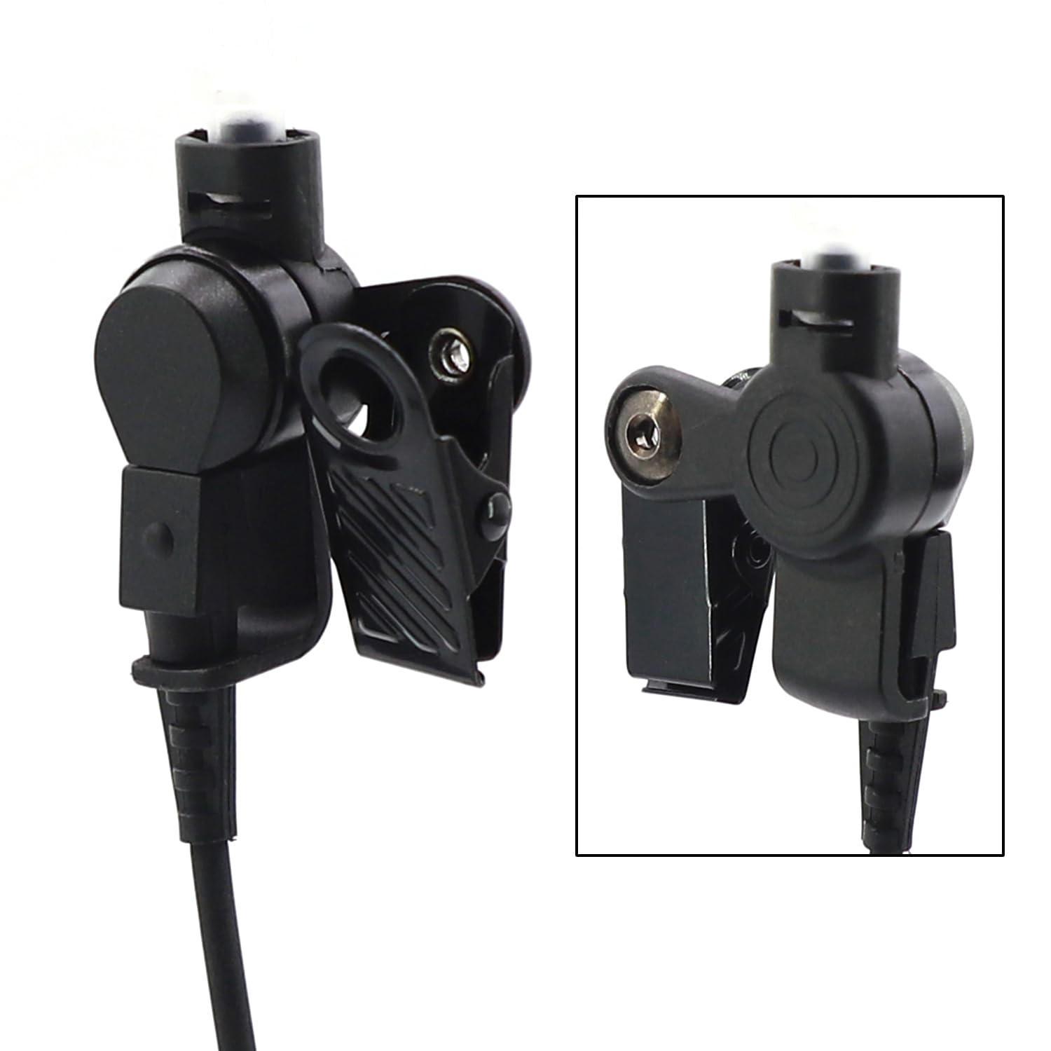 Écouteur Tube Acoustique PTT Style FBI Pour Sepura SC20 SC21 STP8000 STP9000 - Casque Oreillette Main-Libre Multi-Broches