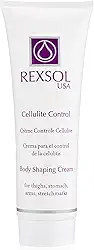 REXSOL Creme modelador corporal para controle de celulite | Refine visivelmente os contornos do corpo | Minimiza a aparência esponjosa da pele | Ajuda a evitar o aparecimento de estrias e perda de