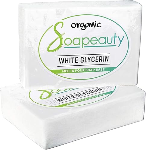 Base de jabón blanco  Glicerina derretir y verter  Natural para hacer jabón  10 libras