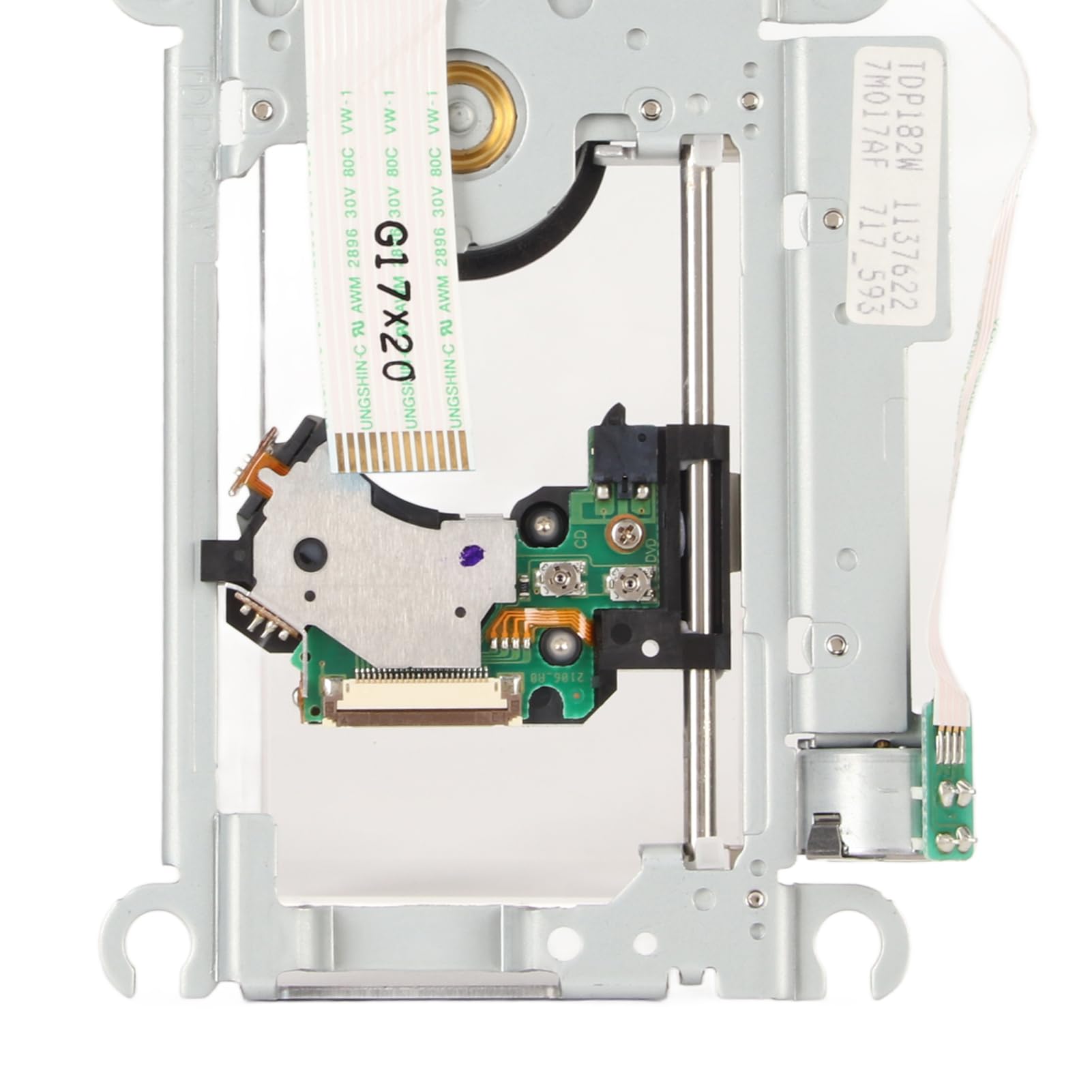 Lente PVR802W, Lente Pick-up Ottico, Sostituisci la Testa PVR802W, Lente di Ricambio DVD Pickup Ottico PVR802W per Parte di Riparazione di Ricambio per Console (Con supporto)