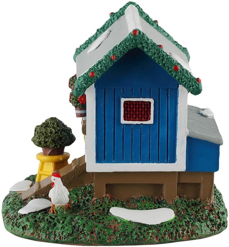 Lemax Backyard Chicken Coop, Table Accents, #53742