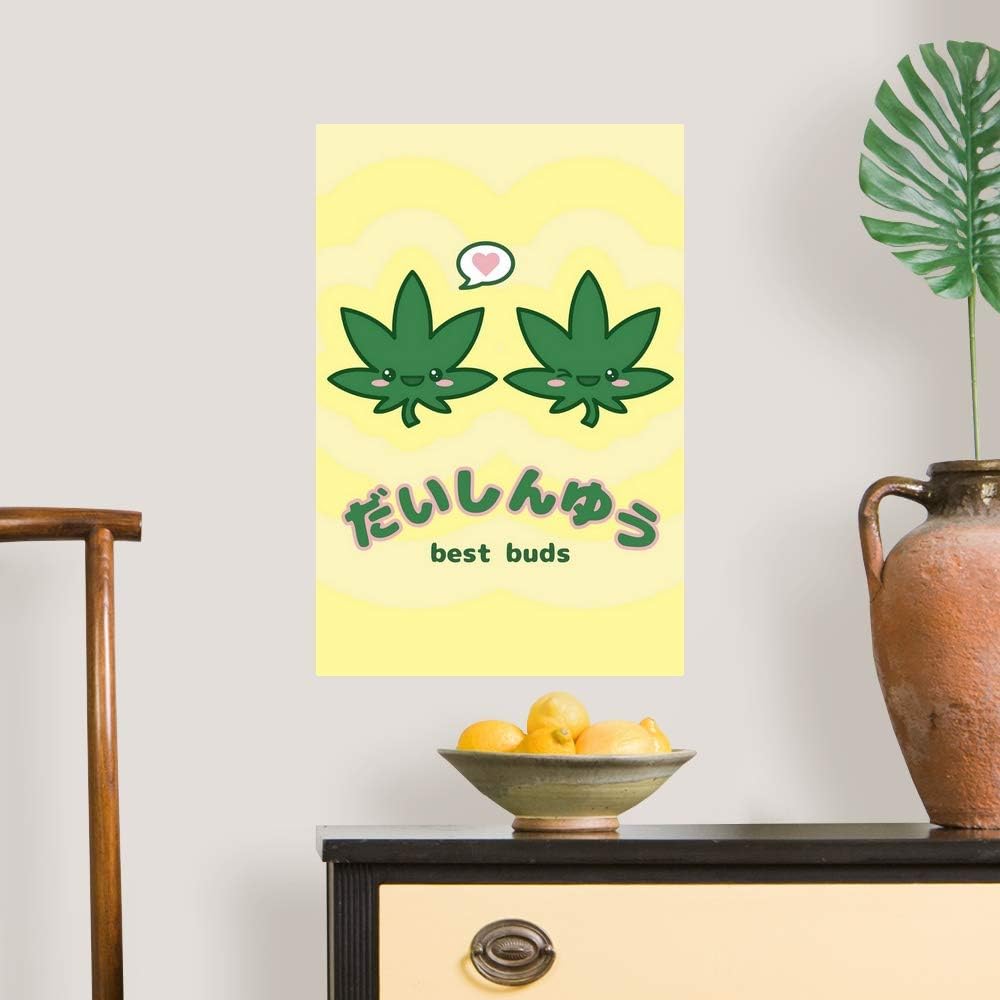 CANVAS ON DEMAND Best Buds Wall Decal, Artwork