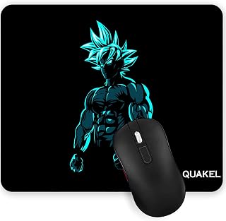 QUAKEL Printed Anti-Slip Rubber Base Mouse Control Pad Computer Goku Ball Z Anime Printed Mouse Mat Anti-Slip Rubber Mouse Price In India