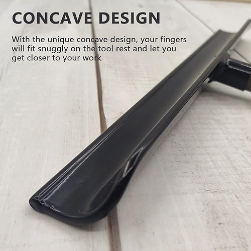 Miniatura 3 de Soporte para herramientas de torno de 58 pulgadas, poste de acero inoxidable para torno de madera, accesorios de torneado de madera para