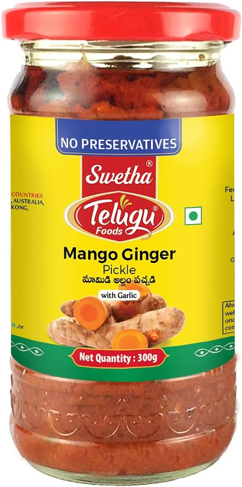 Swetha Telugu Foods Mango Ginger Pickle