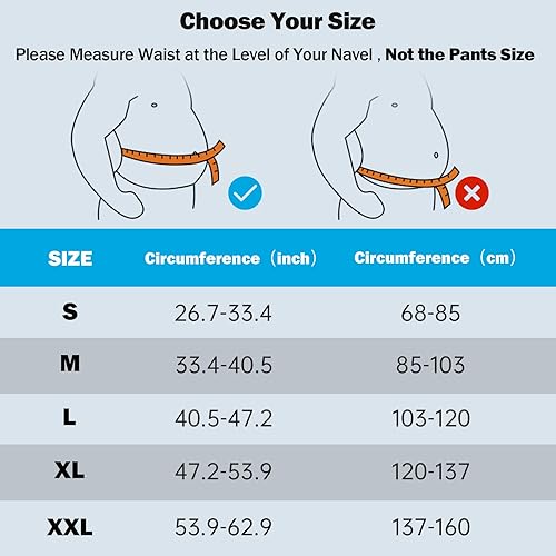 Miniatura 6 de FREETOO Soporte de espalda para aliviar el dolor de espalda baja con sistema de polea, cinturón de soporte lumbar para hombres y mujeres con