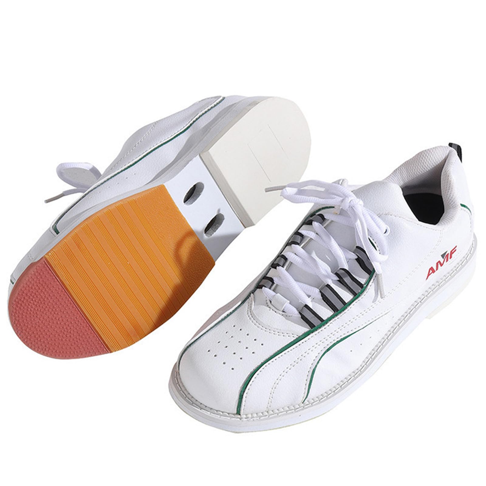 SDEQA Chaussures de Bowling pour Homme Baskets de Bowling Antidérapantes et Confortables