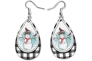 Adorable Vintage Christmas Earrings Set