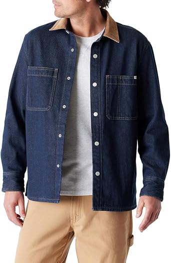 سترة قميص رجالي مبطنة بالفلانيل من Levi Strauss Signature Gold
