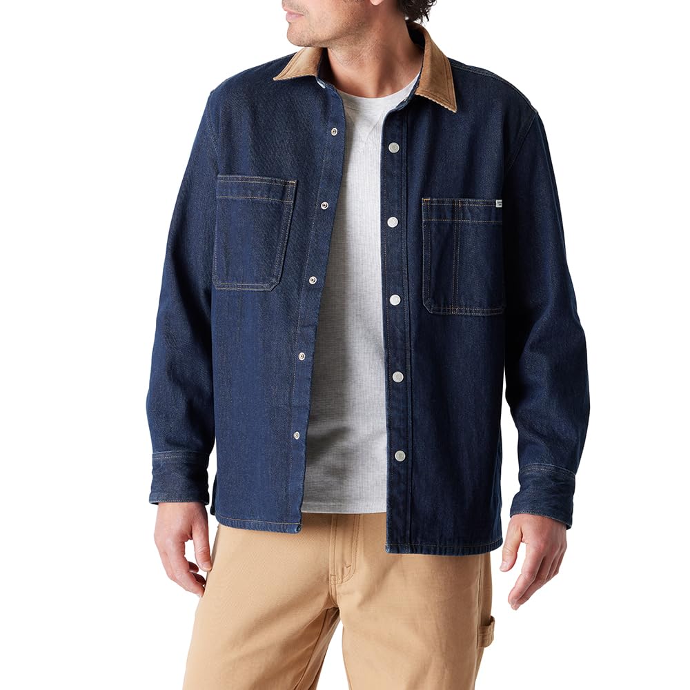 Men's Flannel-Lined Shirt Jacket