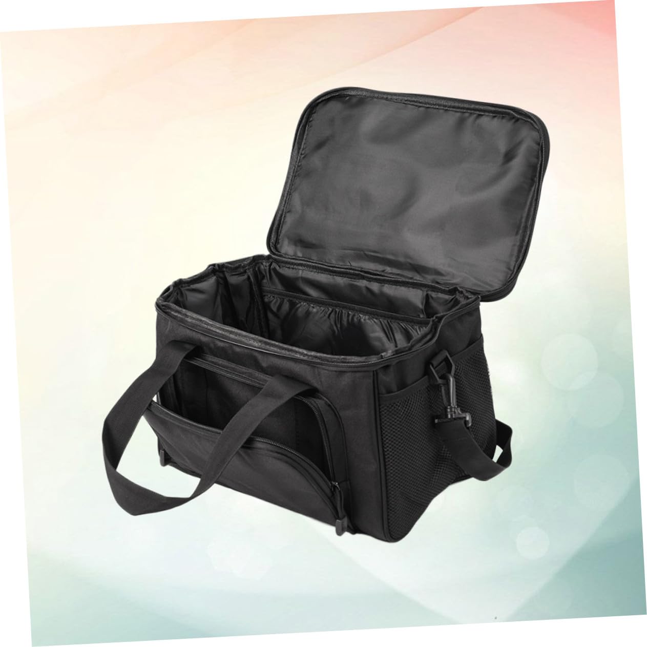 SUPVOX Borsa in Tessuto Oxford Quadrata Portaoggetti Multi-Tasca Borsa da Pesca per Esche Rigide Accessori per Esche