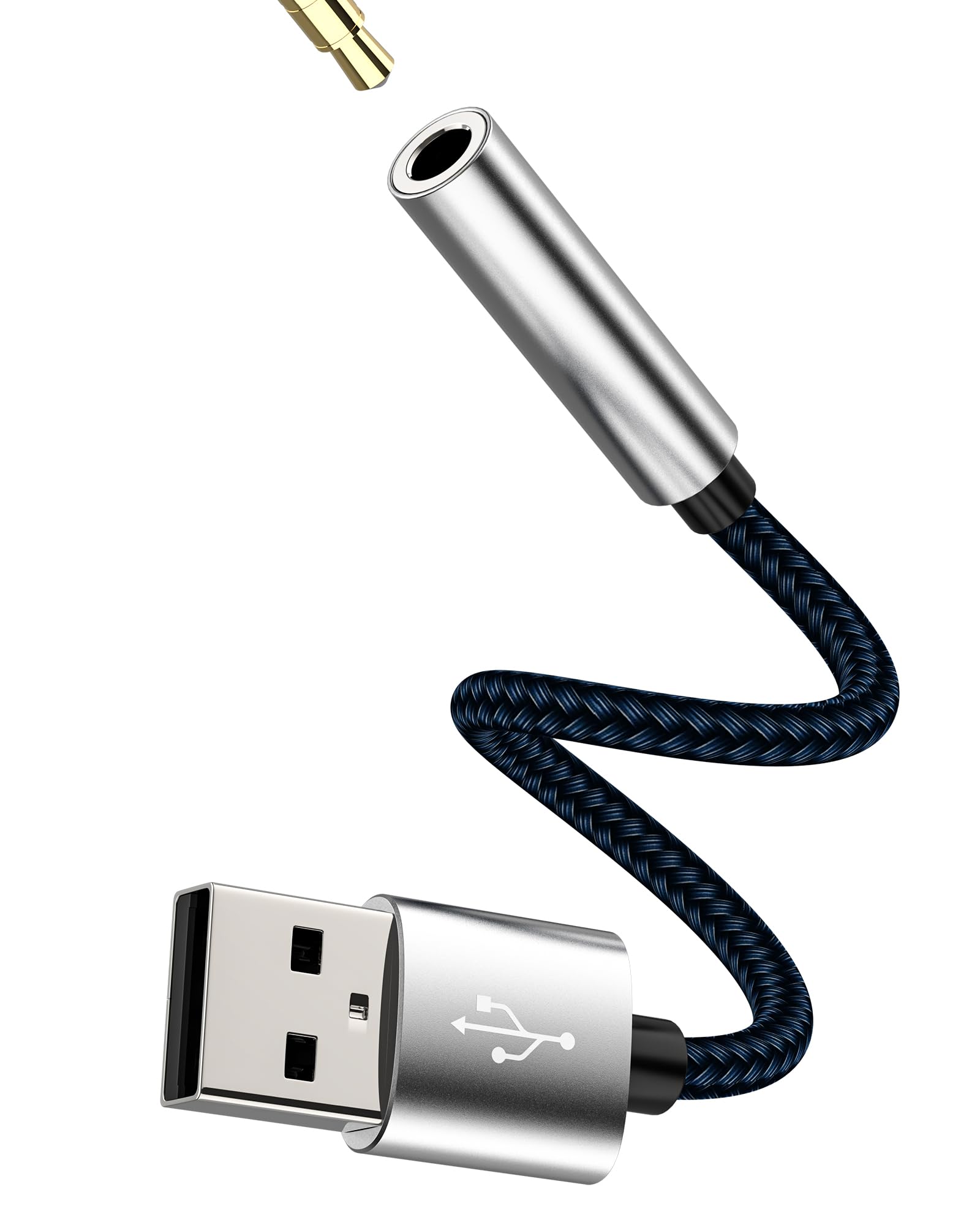 Adattatore USB-C Femmina A Jack Audio 3.5mm – Convertitore Per Cuffie Cablate, Compatibile Con Smartphone, Tablet E Auto