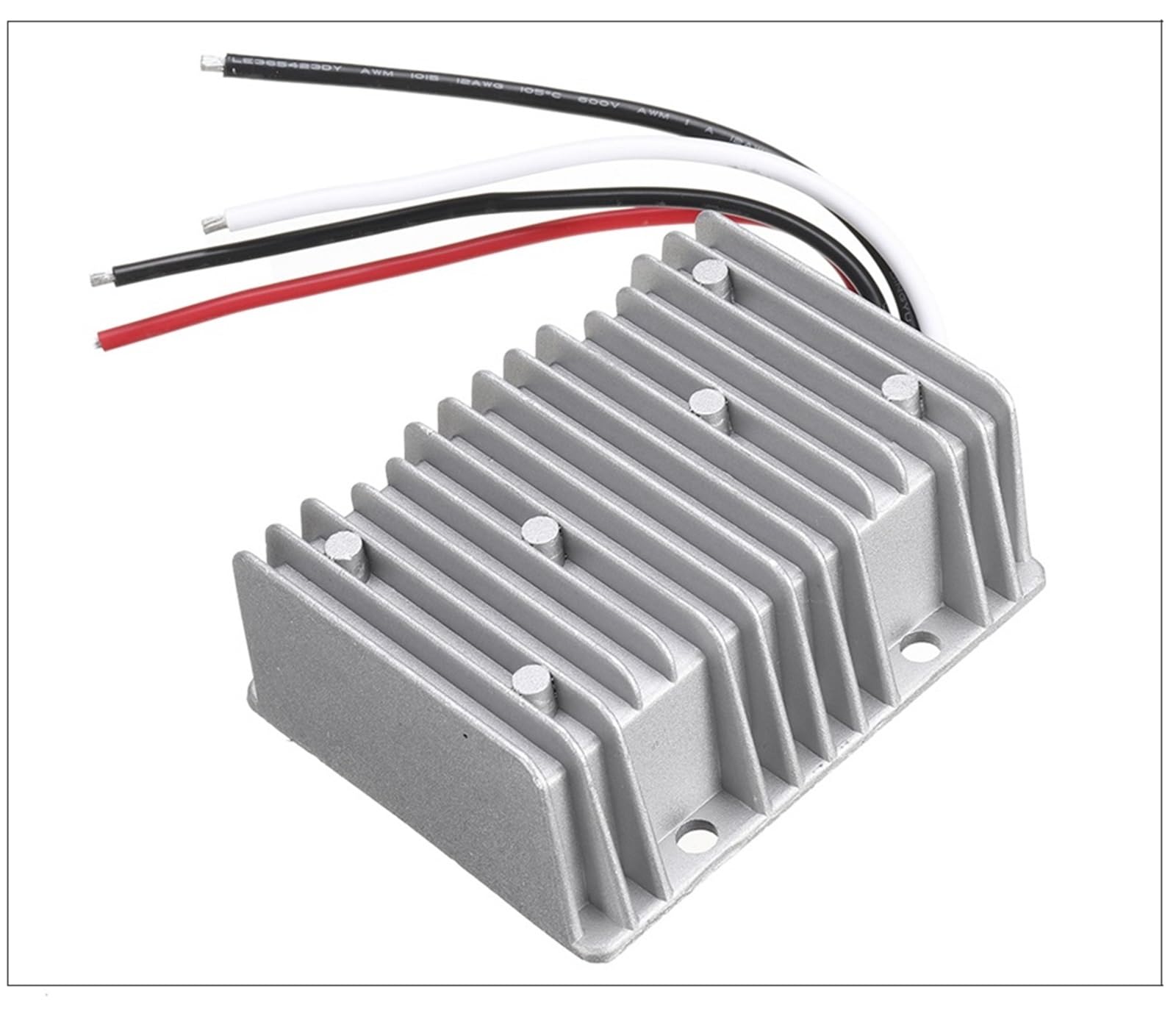 Konwerter 24 V na 48 V DC DC zasilacz sieciowy 10 A 15 A 720 W napięcie adaptera Boost, wodoszczelny, do pojazdów samochodowych (48 V, 15 A)