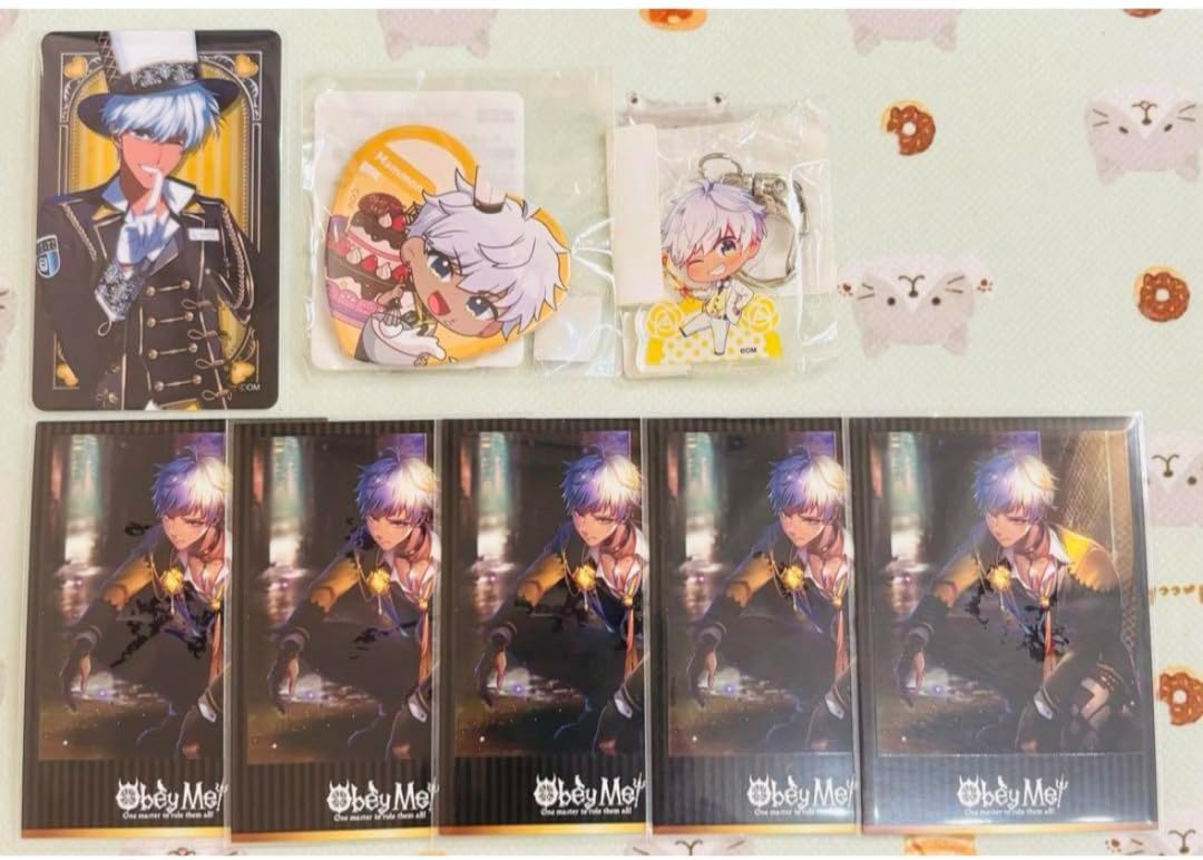 おべいみー ディアボロ チェキ3枚 VIPカード2種 アクスタ アクリルカード他