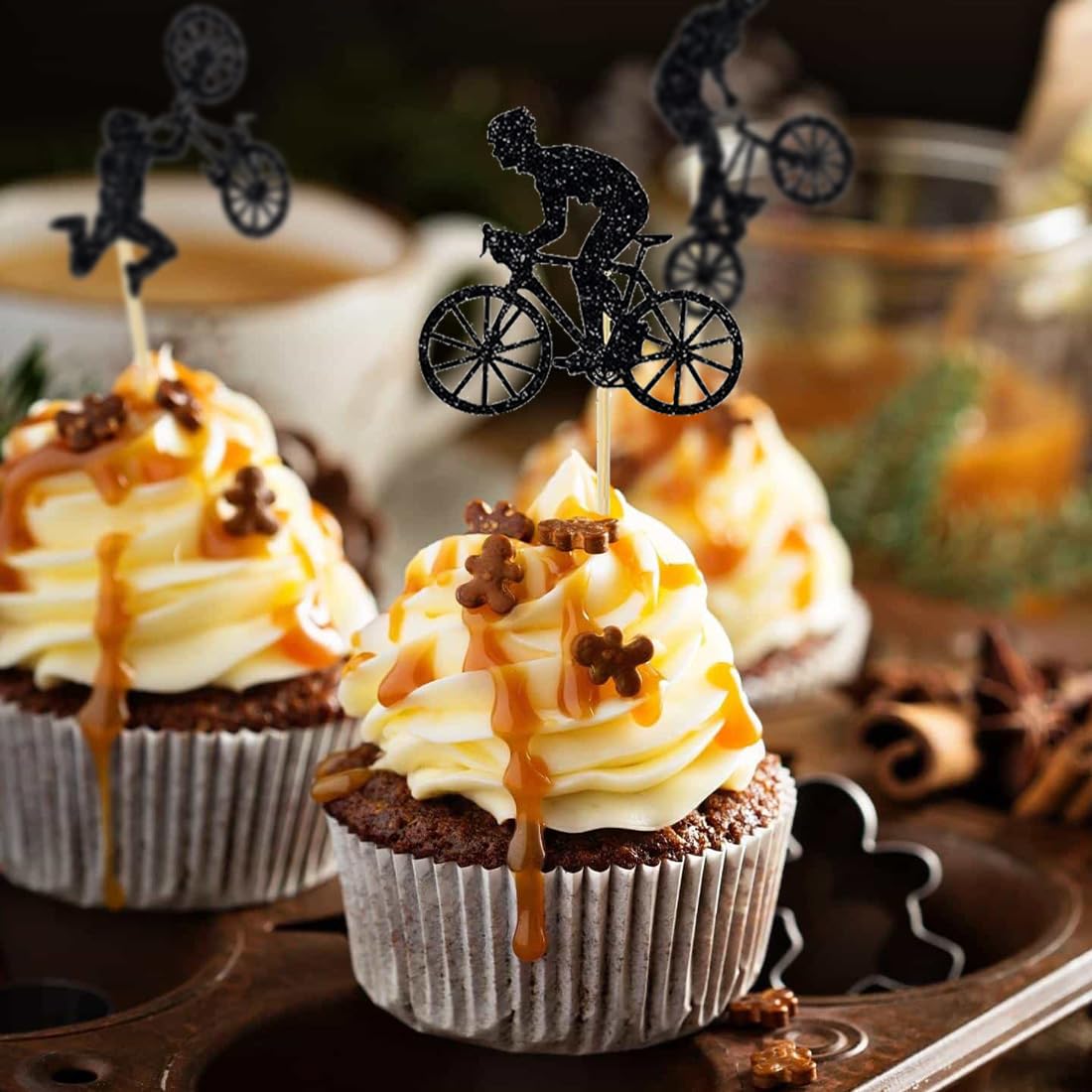 VIVIIHOO 26 Pièce Gâteau Décoration Vélo - Décoration De Gâteau Anniversaire Homme, Vélo Ballon, Figurine De Gâteau Vélo, Décoration De Gâteau Vélo, Décoration De Fête Sportive pour Homme & Garçon VIVIIHOO 26 Pièce Gâteau Décoration Vélo - Décoration De Gâteau Anniversaire Homme, Vélo Ballon, Figurine De Gâteau Vélo, Décoration De Gâteau Vélo, Décoration De Fête Sportive pour Homme & Garçon