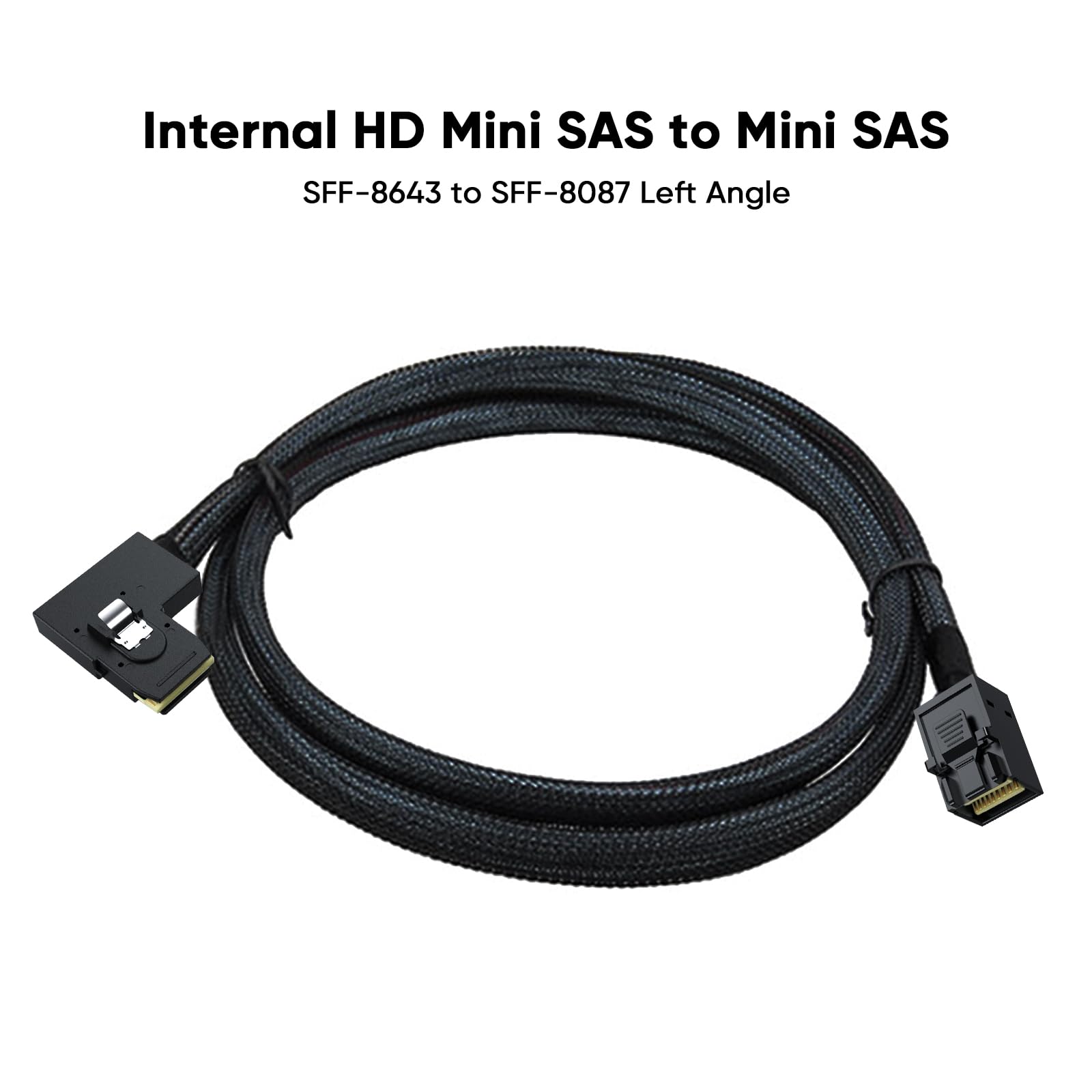 Amazon.com: CableCreation 1.6FT Mini SAS SFF-8643 to Mini