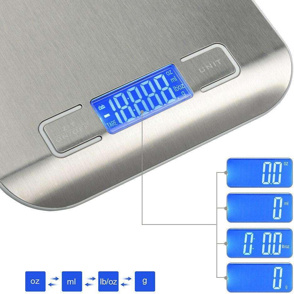 Precise Electronic Digital Kitchen Scale 5Kg Food Baking Measuring Tool Weigher Gifts for Men Gifts for Women Gifts for dad for Women CHRI