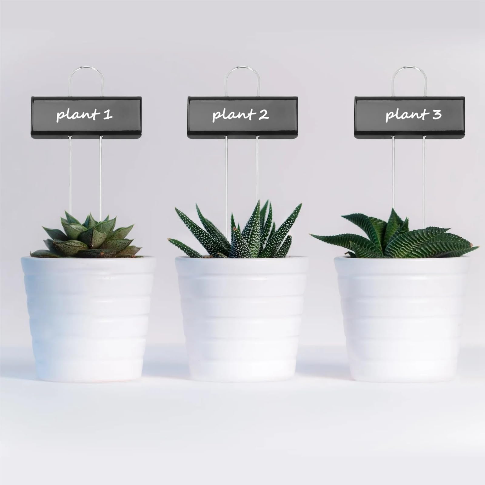 Etiquette Jardin Étiquettes de plantes en métal, 30 pièces, marqueurs jardin résistants aux intempéries, étiquettes pépinière réutilisables for légumes, herbes, fleurs, serre noire
