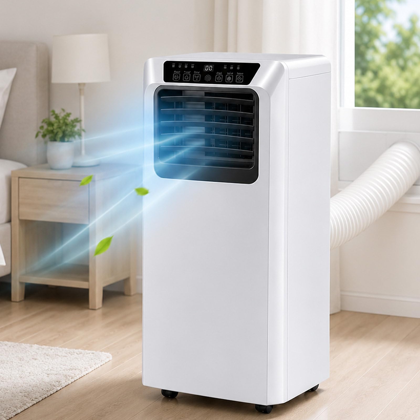9000 BTU Portable AC Unit 3-in-1 with Dehumidifier and Fan Mode 9000BTU