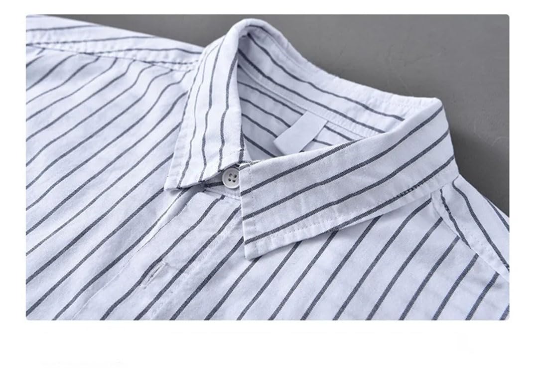 Camicia da uomo T-shirt Camicia a righe Camicia hawaiana a maniche corte