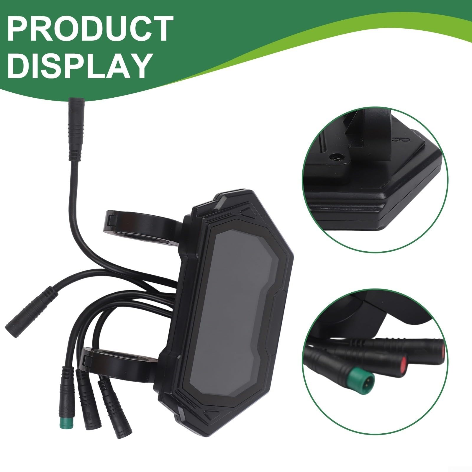 Panel de instrumentos de pantalla digital para scooter eléctrico, para KUGOO para G2 Pro y para modelos KUKIRIN, tablero LCD HD con monitoreo de velocidad y kilometraje