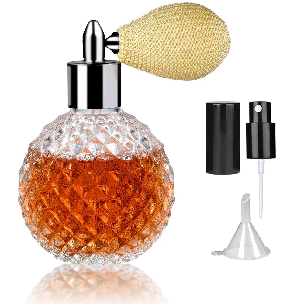 Amazon.co.jp: 香水アトマイザースプレーボトル 3.4オンス/100ml