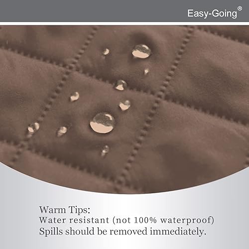 Miniatura 899 de Easy-Going - Funda reversible para sofá, resistente al agua, con varillas de espuma y correas elásticas, protector de muebles para mascotas y perros