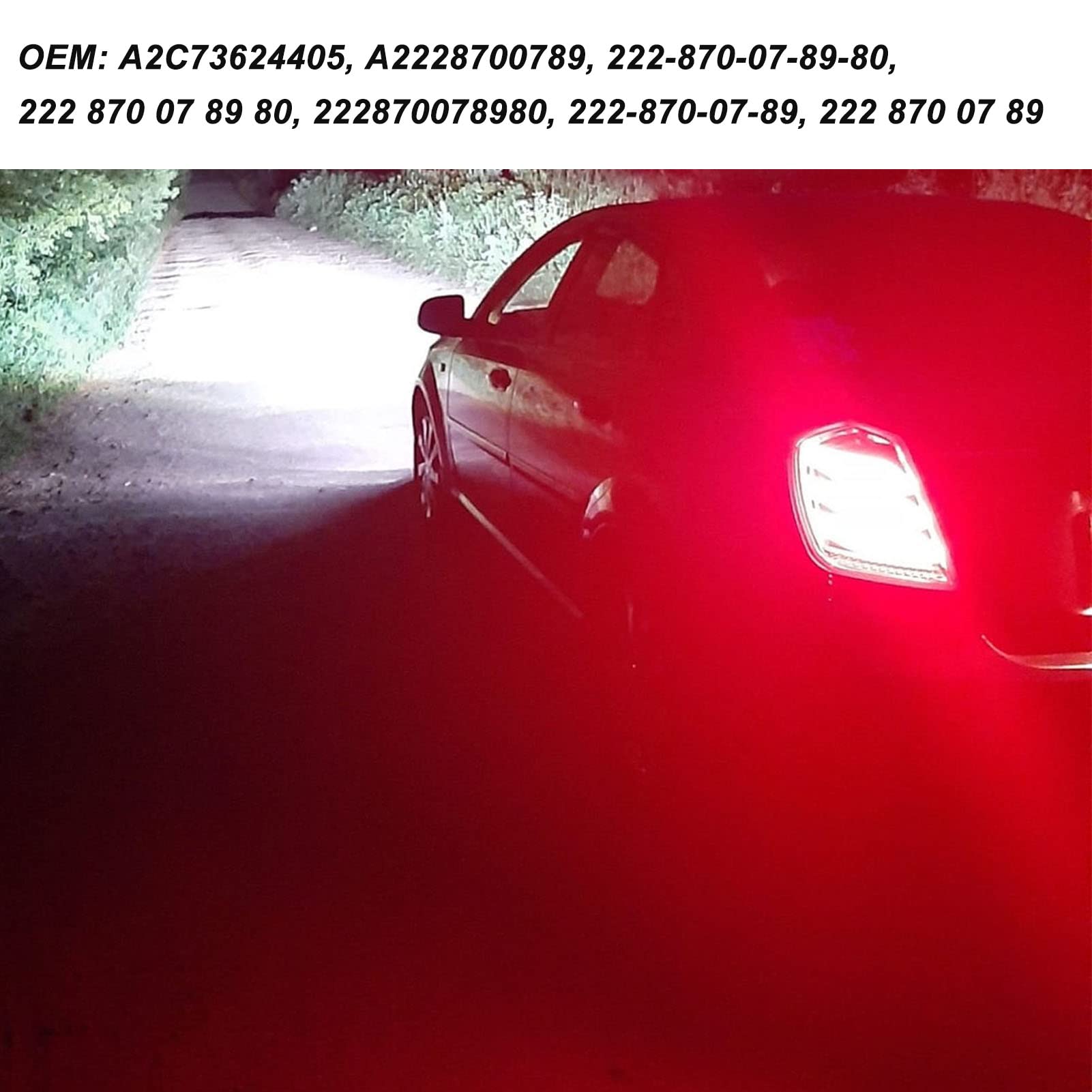 Faros LED balasto, A2228700789 unidad control faro LED módulo control faro de reemplazo para clase C E-Class S-Class