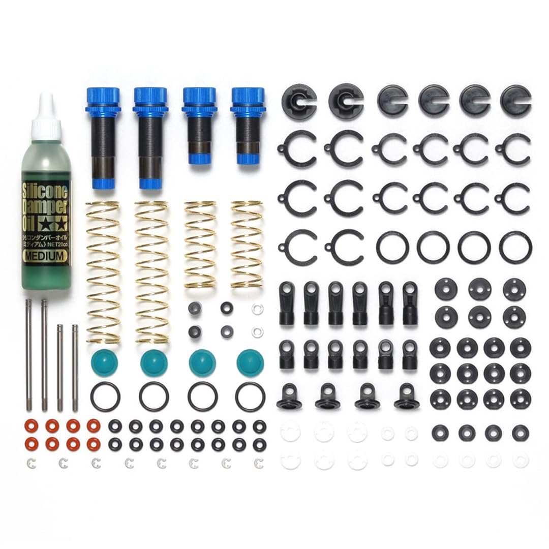 Tamiya 54993 TT-02B/DF-03 Aluminum Oil Shock Damper Set 1/10 RC Buggy Parts
