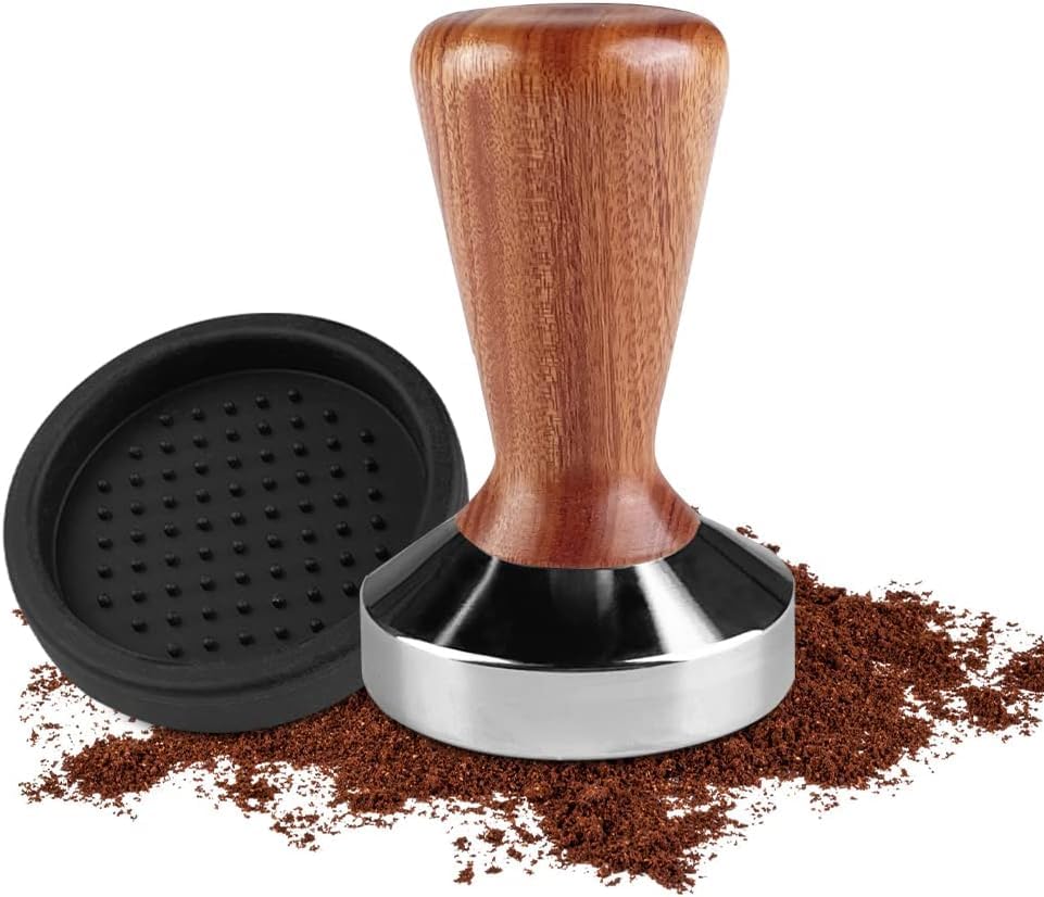 Tamper à Café Espresso Tamper Tasseur Presse En INOX Avec