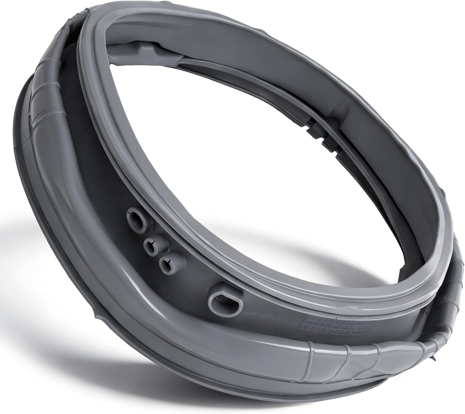 WM3600HWA/00, WM3700HWA/03 Upgraded MDS65736915 Grey Washer Door Boot Seal for LG Front Load Washing Machine, Odor Resistant Watertight Rubber, Replaces 4964148 PS12748962 AP6983043 MDS65736905