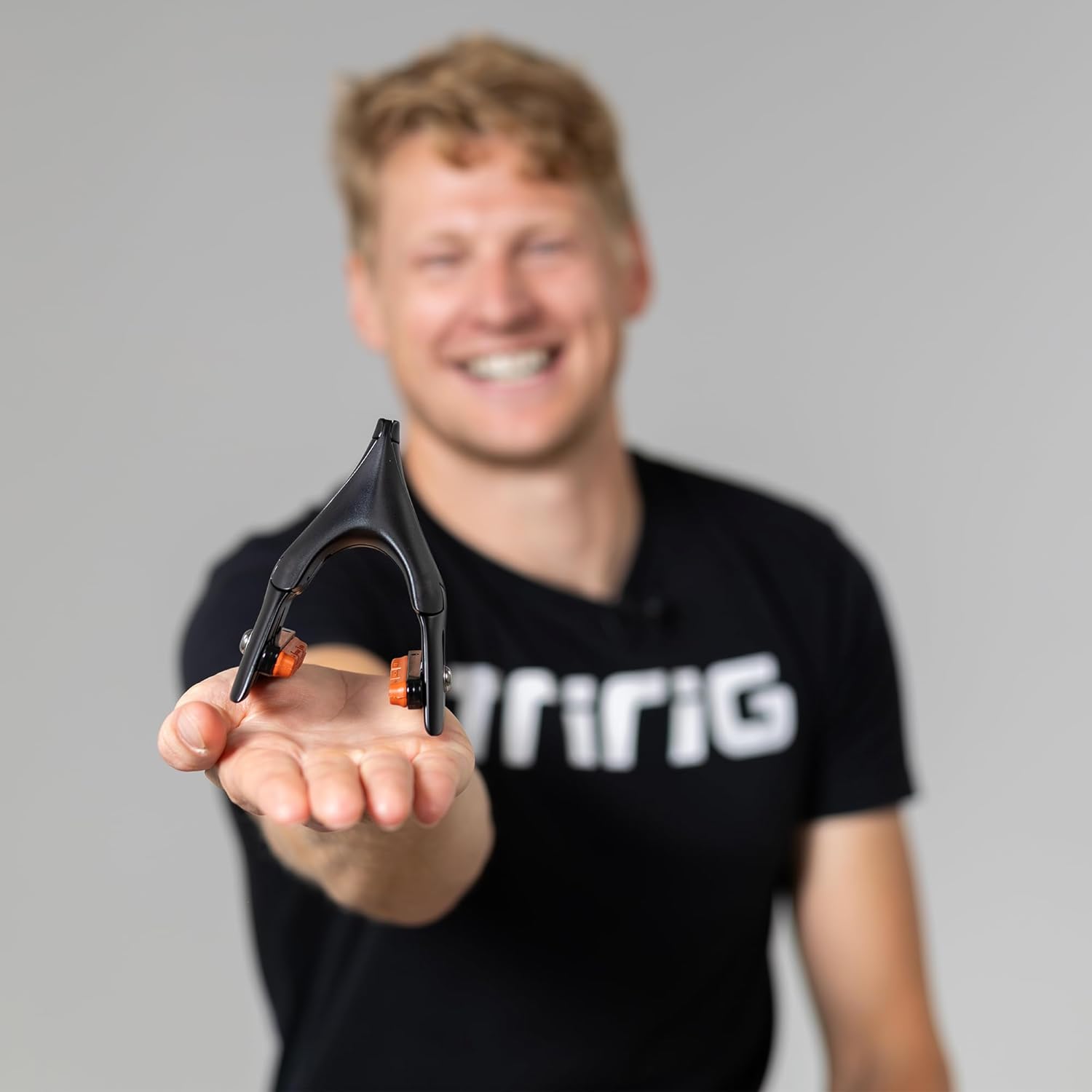 TriRig - Omega One Aero Brake - Ultimate Aero TT Bike Brake for Time Trials, Triathlons, and Aero Performance - Aerodynamic Design, Superior Modulation, Stopping Power, and Complete Installation Kit