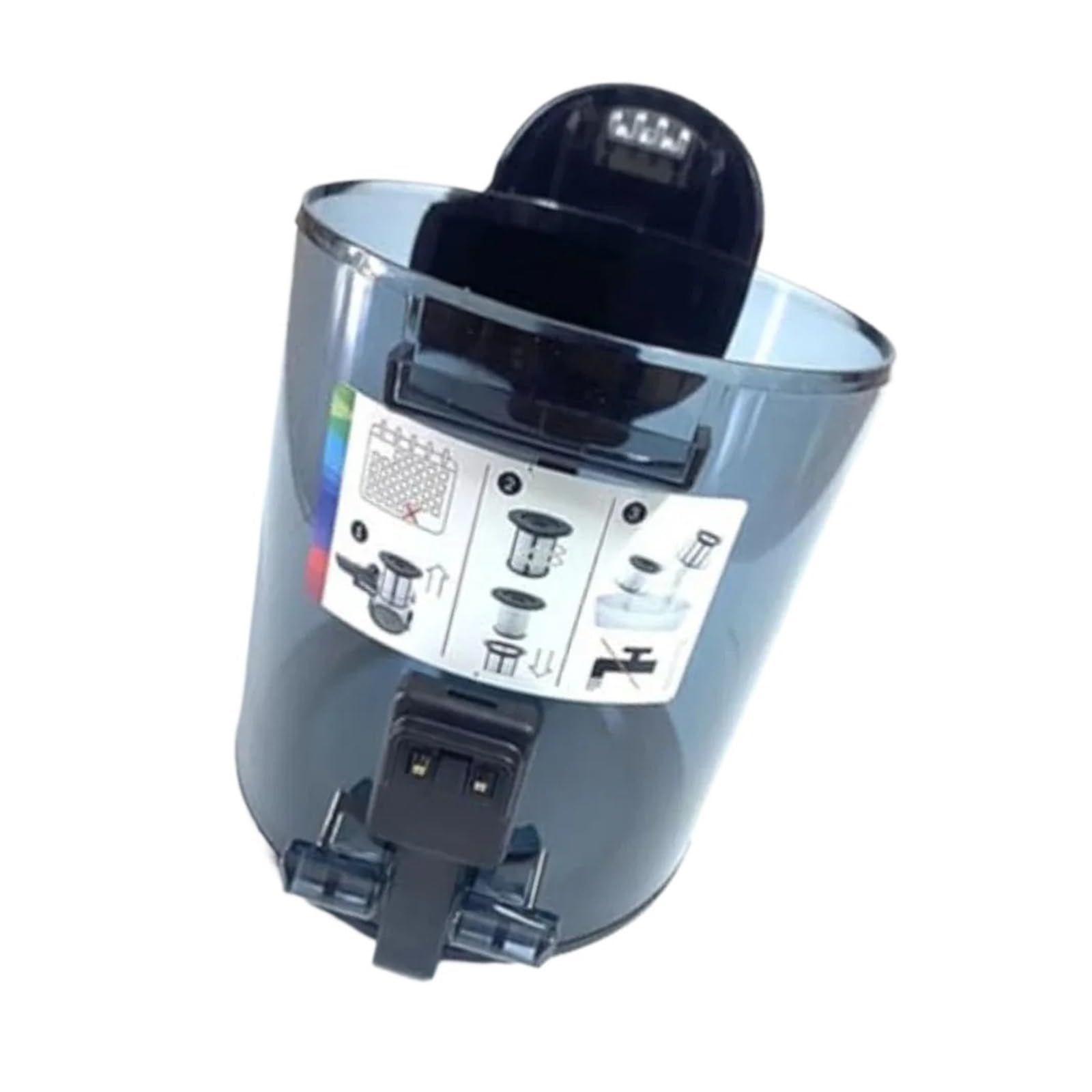 Staubfach Filterbecher, kompatibel mit Bosch, Unlimited Series 6