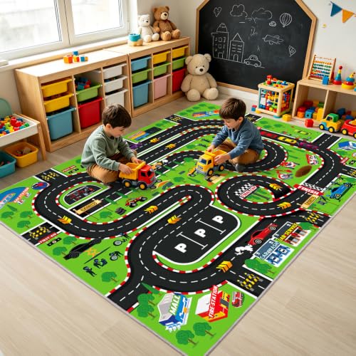 Quntue Kids Car Play Mat