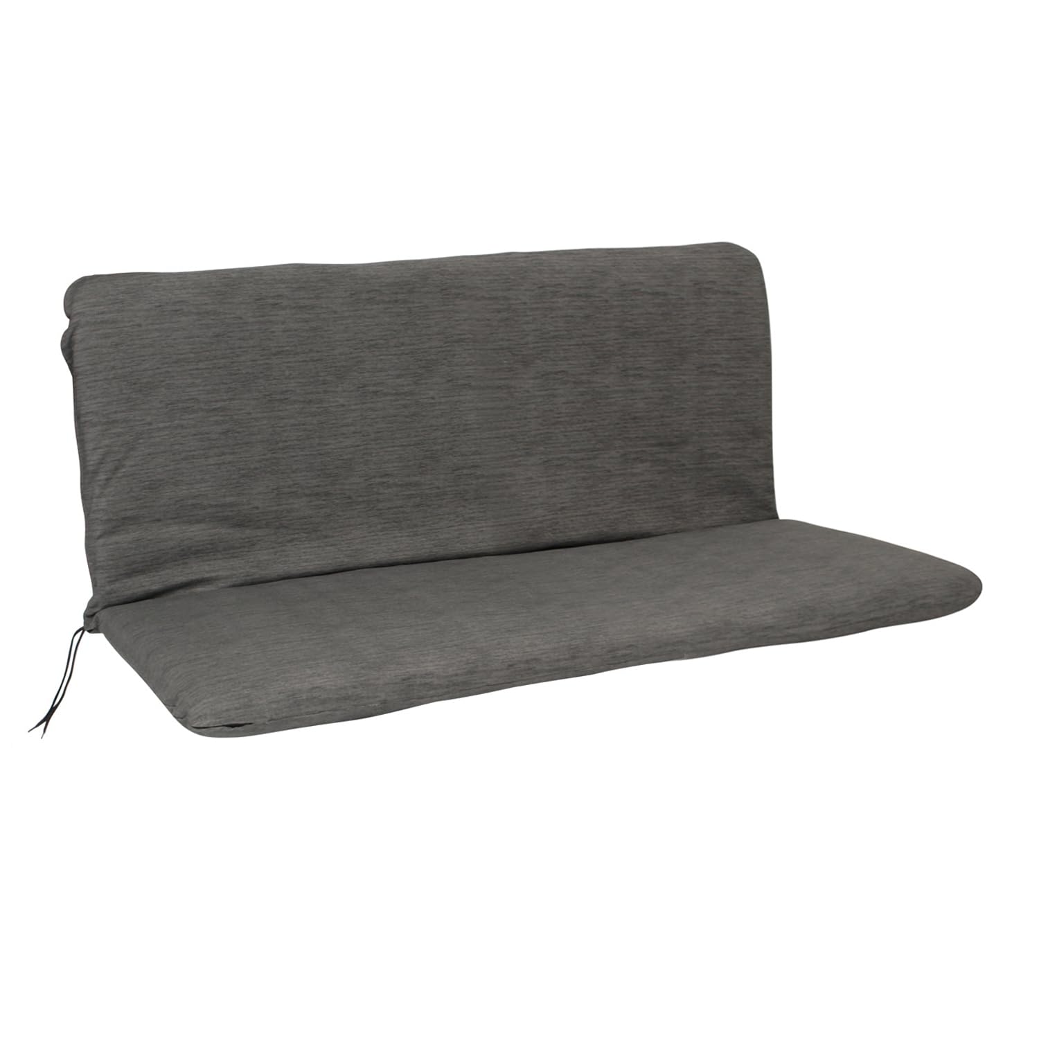 DEGAMO Auflage Arizona für Gartenbank 2-sitzer 98x88cm, anthrazit