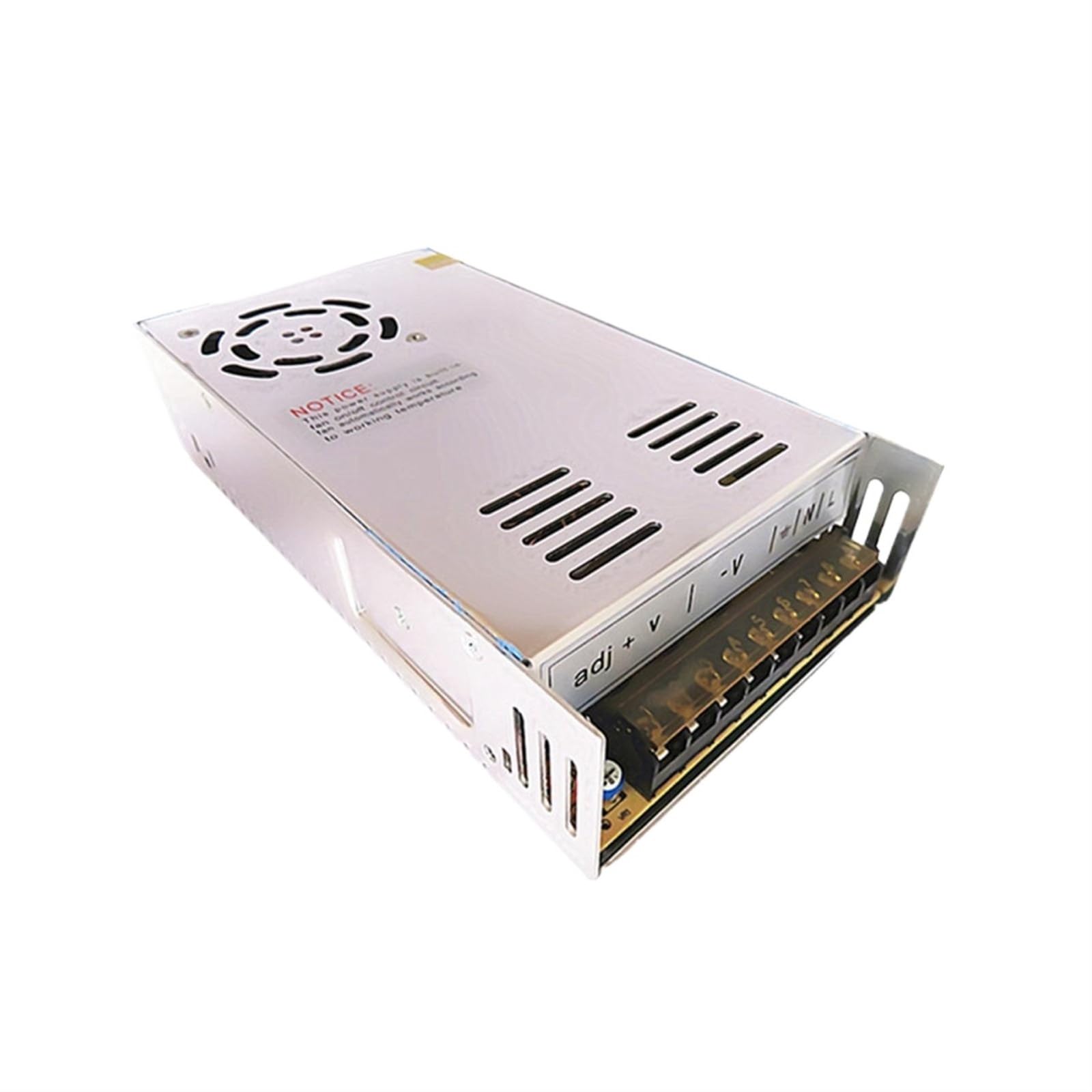 Fuente de alimentación conmutada con Controlador LED, 360 W, 30 A, 12 V CC, Entrada de 110/220 V CA, CA regulada, CC, Pantalla