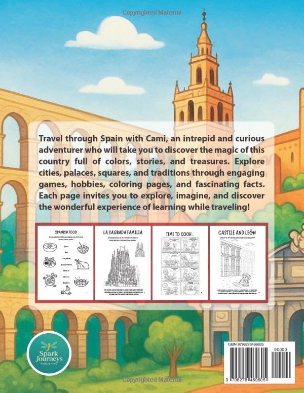 Travel Activity book - SPAIN: Discover Spain (Cami Around the World) - Image 2
