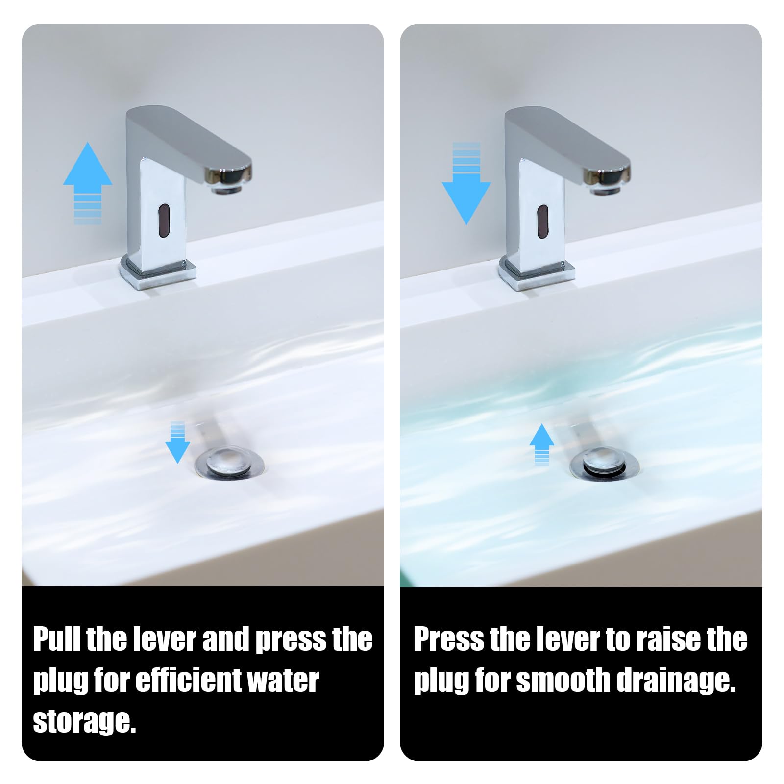 2pcs Sink Drain Parts, Including Pop-Up Stopper & Pivot Rod Replacement  Bathroom Sink Drain Repair Kit Compatible with Price Pfister & Popular  Band, Sink Drains - Amazon Canada