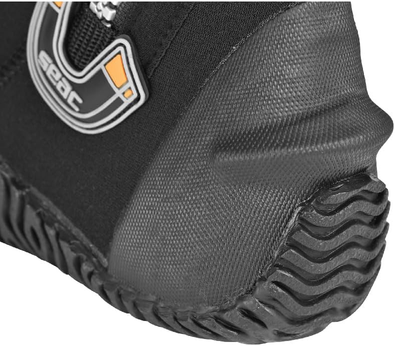 SEAC Basic HD, 5 mm neoprene diving boots with side zip and semi-rigid sole - Image 6