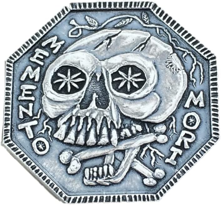 Memento Mori / Memento Vivere Silver Token