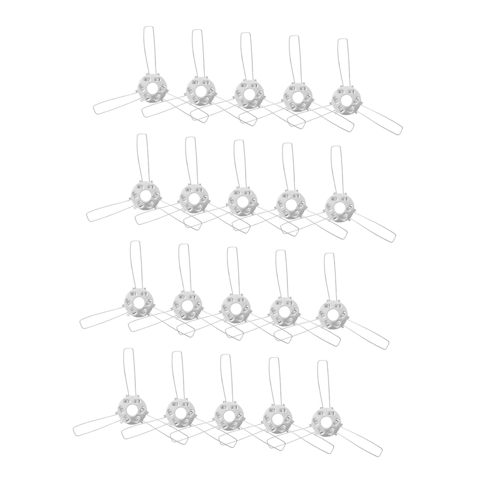 Enakshi 20Pcs Lampshade Spring Clips DIY for Pendant Lamps Chandeliers Ceiling Light 100mm|Home & Garden|Lamps, Lighting & Ceiling Fans|Lamp Shades-image-32