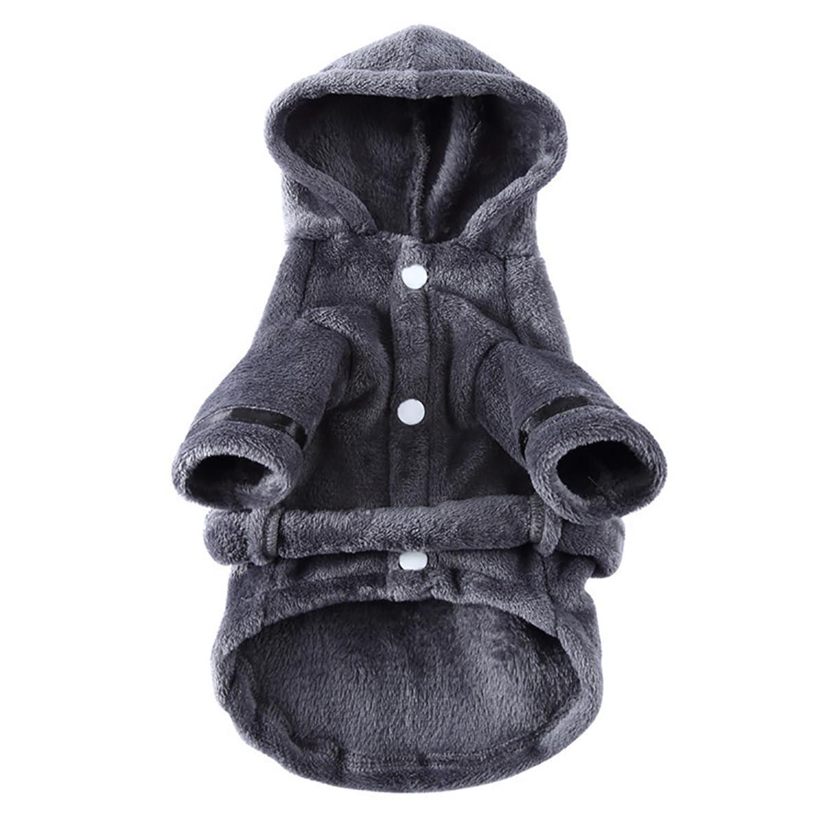 Dog Bathrobe Small Dog Luxury Soft Flannel Pajamas Puppy Quick Drying Bath Robe Pet Hooded Nightwear Dog Super Absorbent Towel for Small Dogs Cats